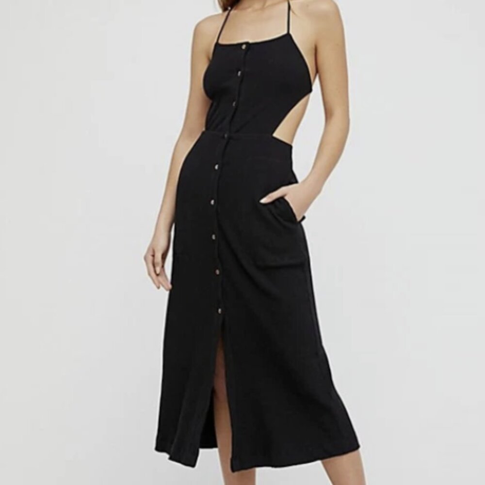 NWT FREE PEOPLE Margaret Midi Dress Size XS